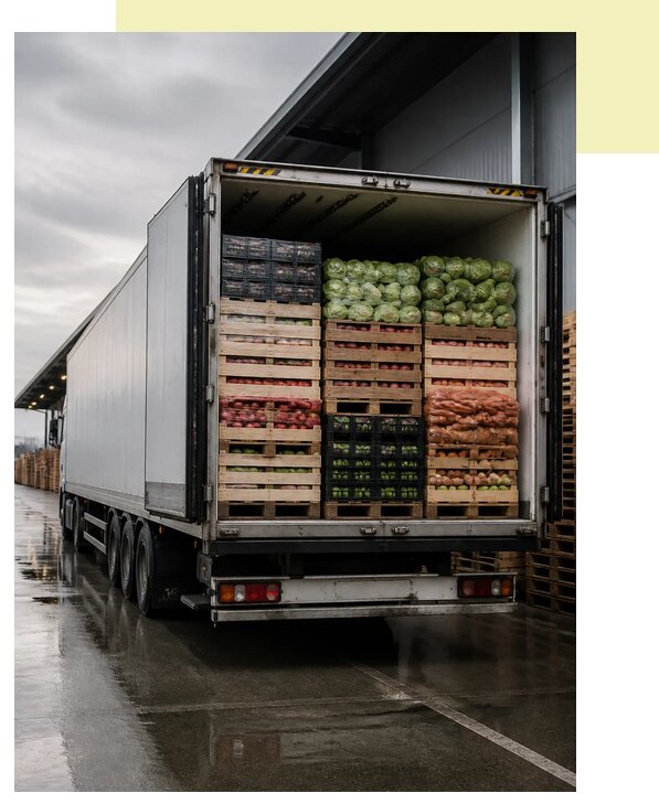 Перевозка плодоовощной продукции в Глазов по цене от 5102 р. | Агросервис-Глз